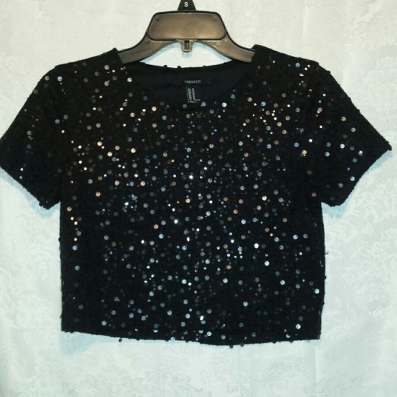 sequin tops forever 21